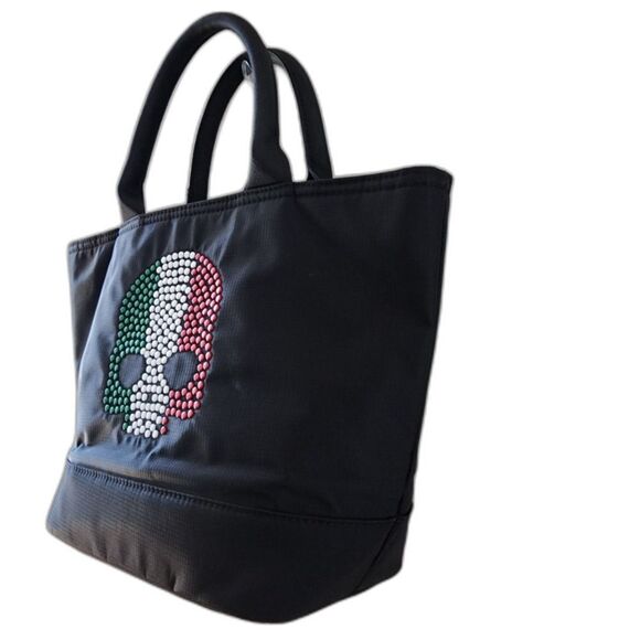 HYDROGEN Black Handbag Skull - Picture 6 of 9